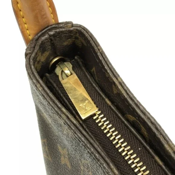 100% Authentic LOUIS VUITTON Looping M51145 Brown Monogram MI1011 Shoulder Bag - Picture 9 of 13